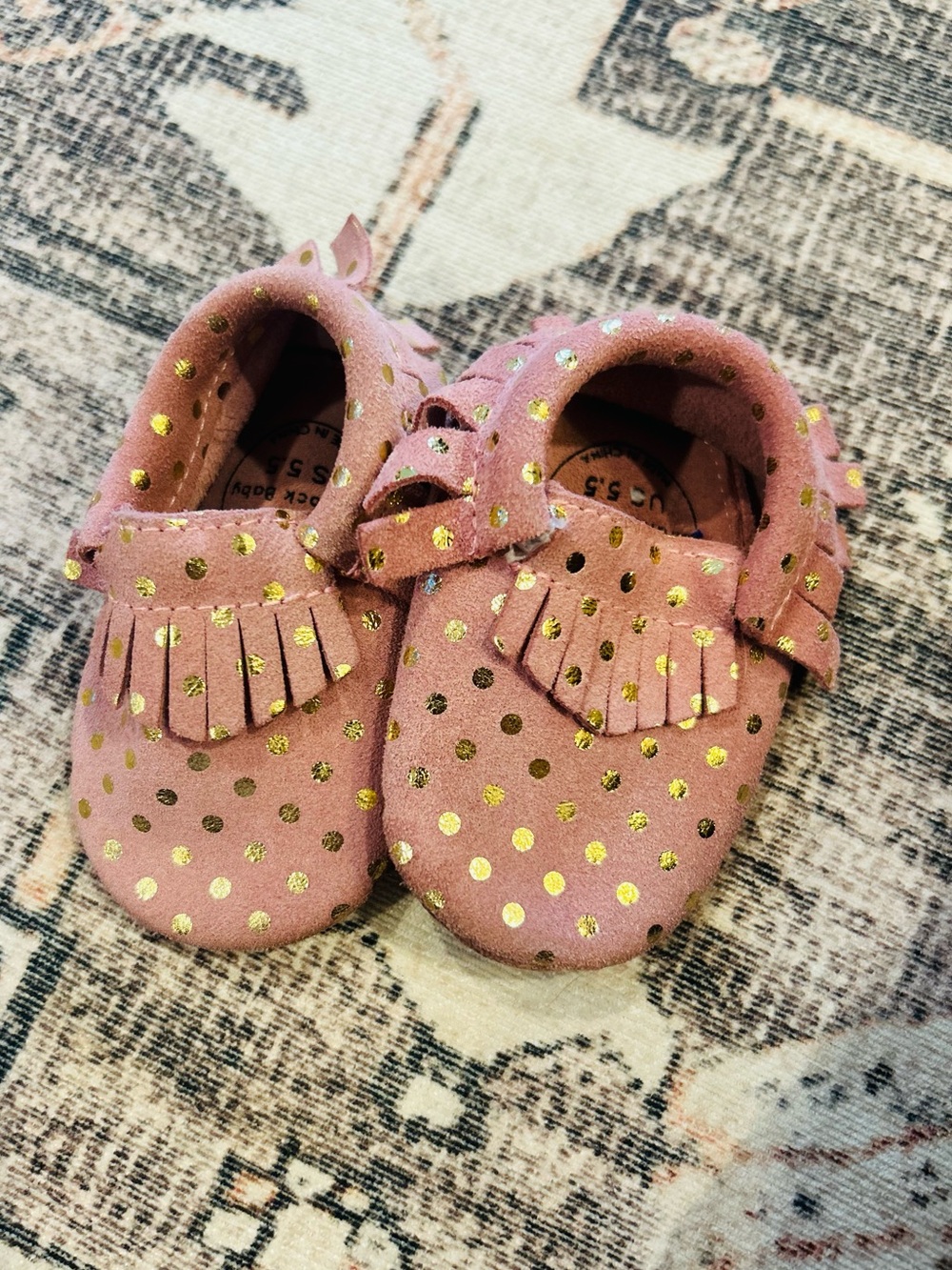 Bird Rock Baby Confetti Baby Moccasins